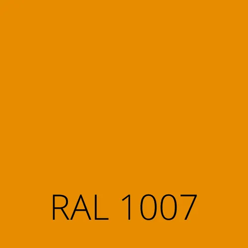 Sticlă colorată RAL 1007 - galben narcisa