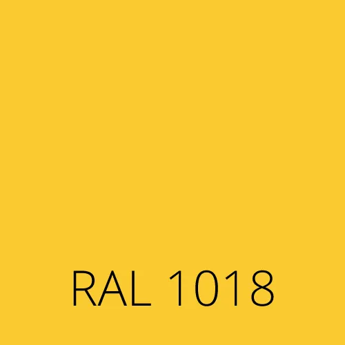 Sticlă colorată RAL 1018 - galben zinc