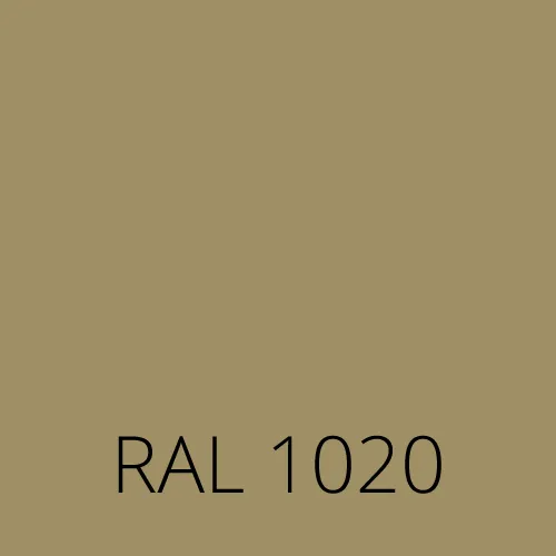 Sticlă colorată RAL 1020 - galben masliniu