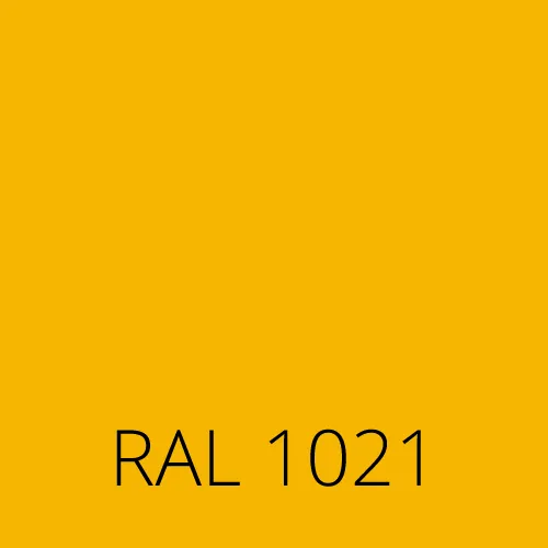 Sticlă colorată RAL 1021 - colza galben