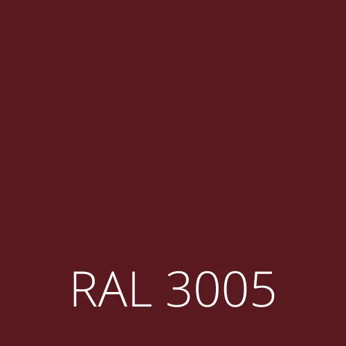 Sticlă colorată RAL 3005 - vin roșu