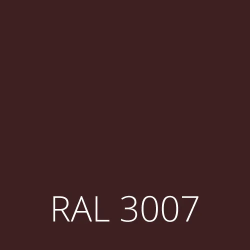 Sticlă colorată RAL 3007 - negru roșu