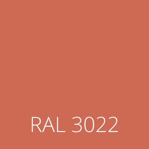 Sticlă colorată RAL 3022 - somon roz