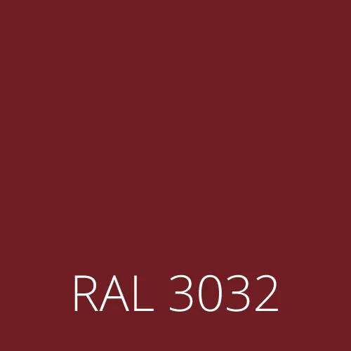 Sticlă colorată RAL 3032 - rubiniu roșu