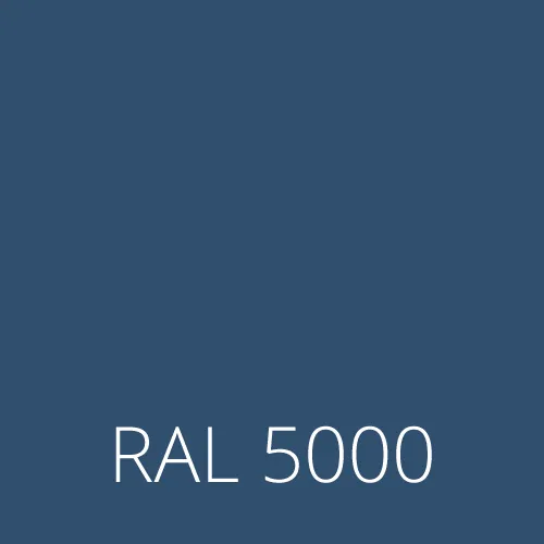 Sticlă colorată RAL 5000 - violet albastru
