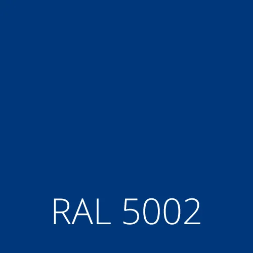 Sticlă colorată RAL 5002 - ultramarin albastru