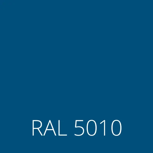 Sticlă colorată RAL 5010 - gentian albastru