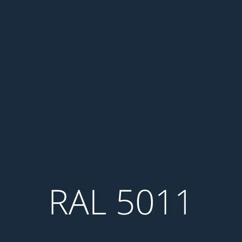 Sticlă colorată RAL 5011 - steel albastru