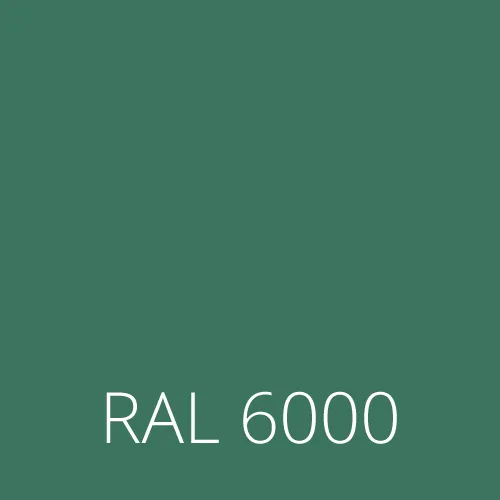 Sticlă colorată RAL 6000 - patina verde