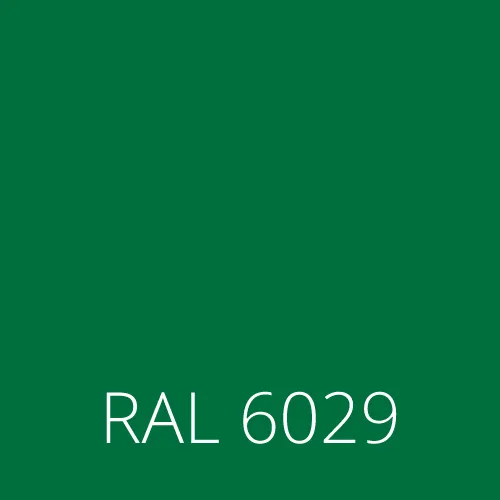 Sticlă colorată RAL 6029 - mint verde