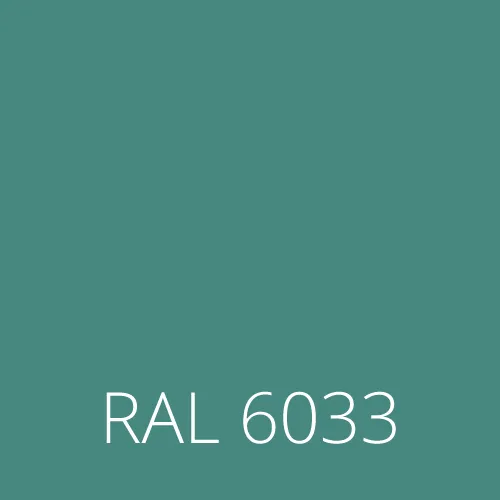 Sticlă colorată RAL 6033 - mint turcoaz