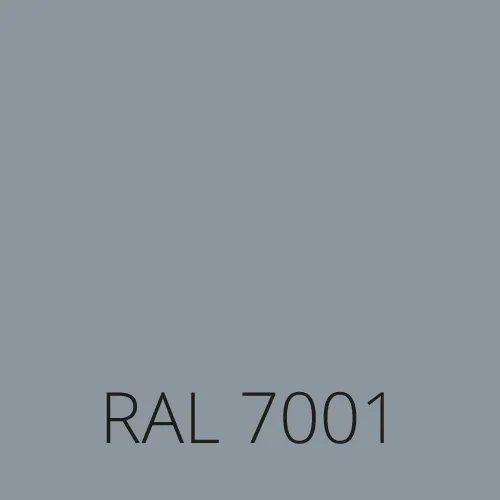 Sticlă colorată RAL 7001 - argintiu gri