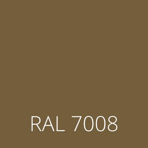 Sticlă colorată RAL 7008 - khaki gri