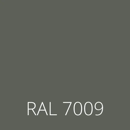 Sticlă colorată RAL 7009 - verde gri