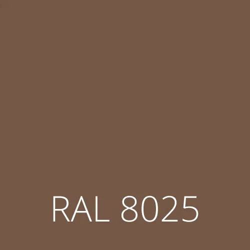 Sticlă colorată RAL 8025 - pal maro